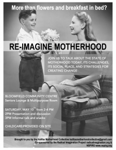 reimagining motherhood poster
