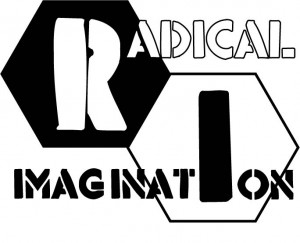 Radical Imagination Square Logo B&W